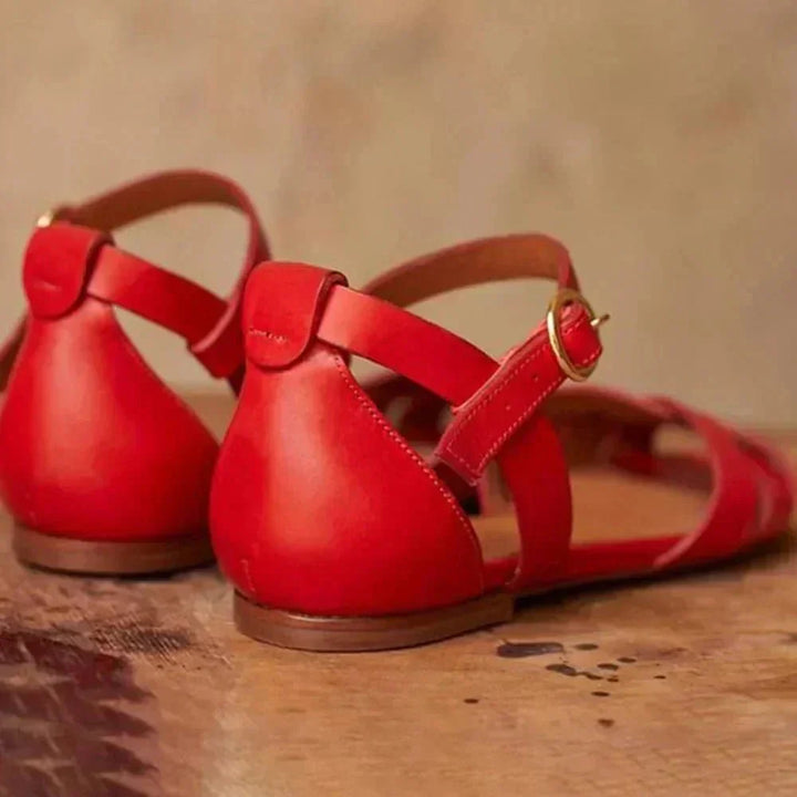 Alma | Strappy Flat Sandals