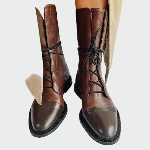 Amy | Orthopedic Leather Boots