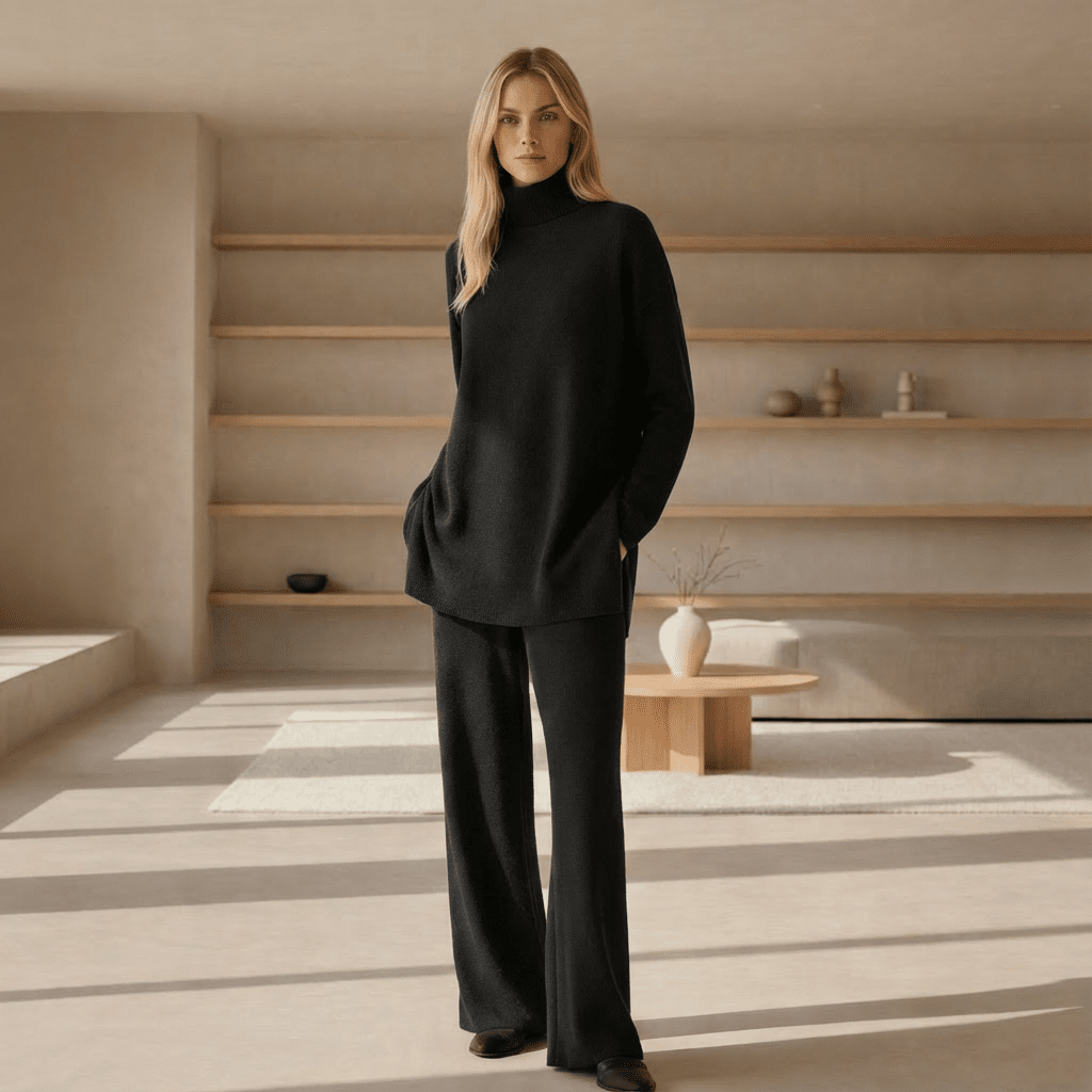 Arysa Knit Top & Pants Set