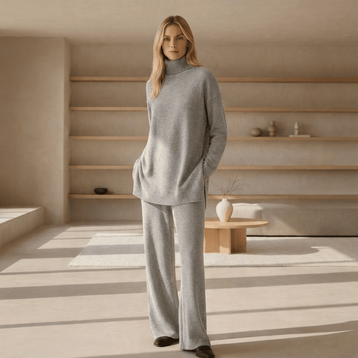 Arysa Knit Top & Pants Set