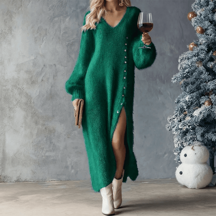 Brielle | Holiday Lounge Dress