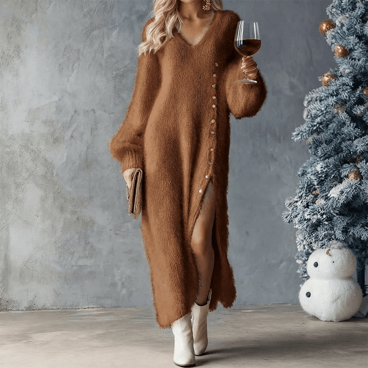 Brielle | Holiday Lounge Dress