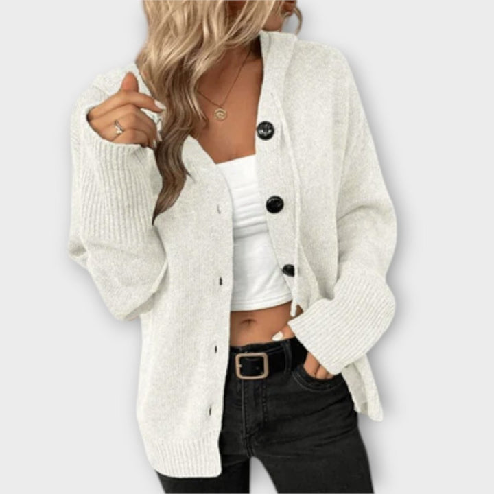 Brittan | Knitted Cardigan with Buttons