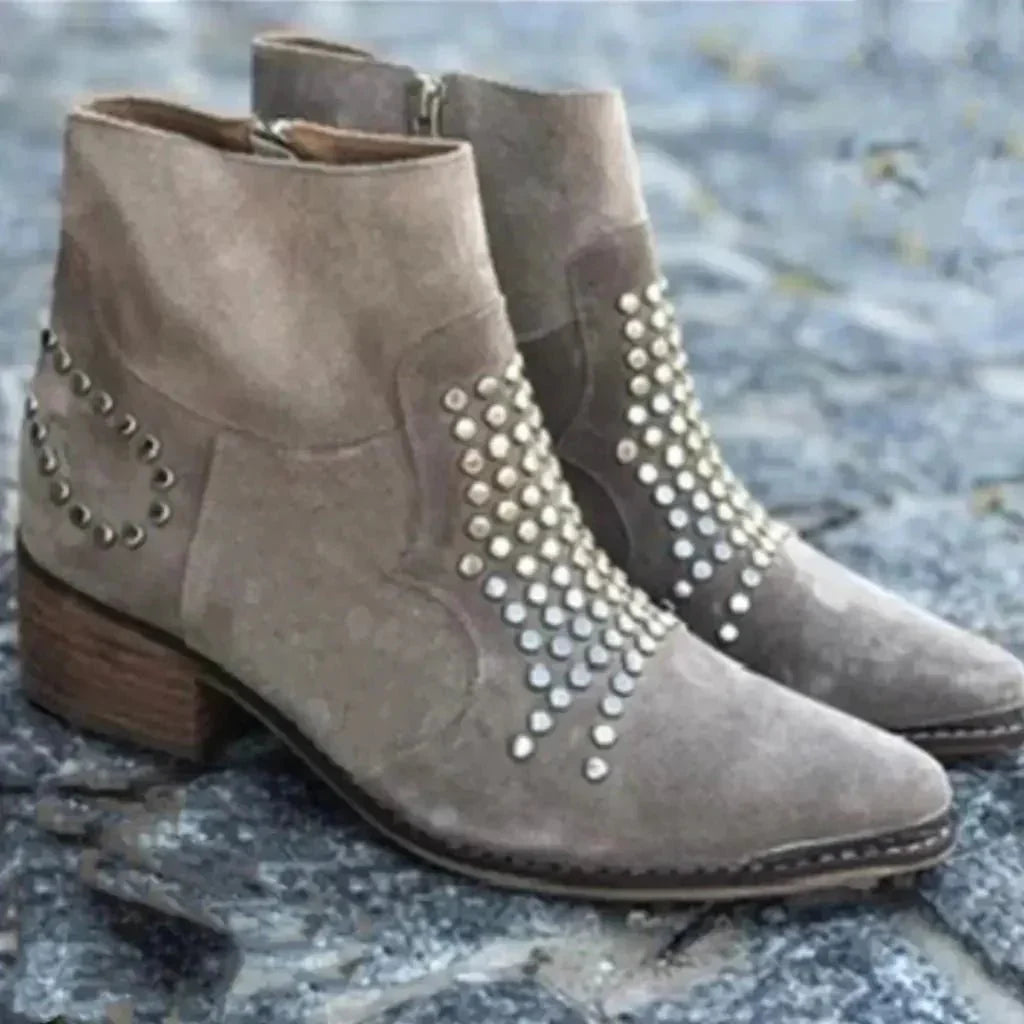 Cadence | Ankle Boots With Studs