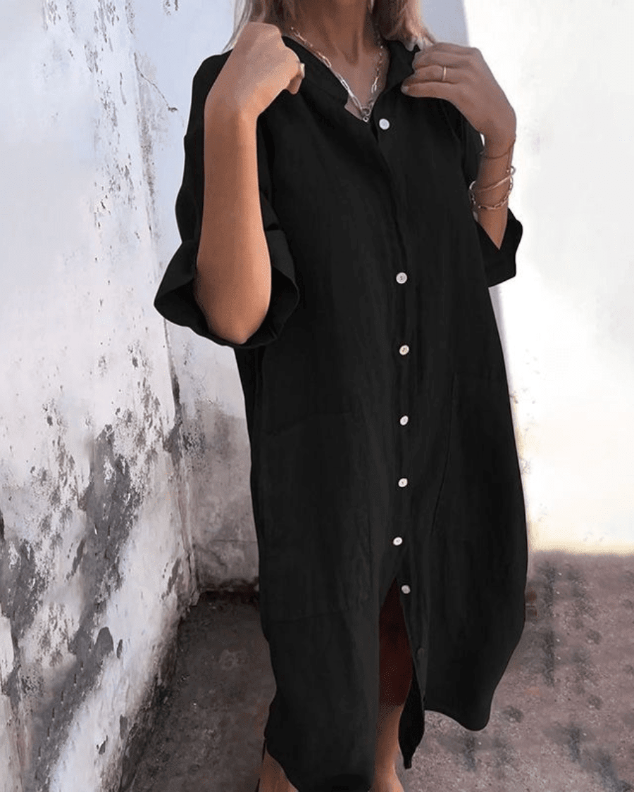 Calixa | Graceful Shirt Dress