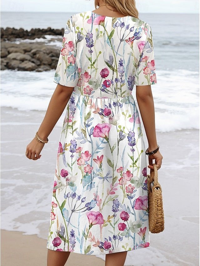 Carlyn | Floral Breezy Midi