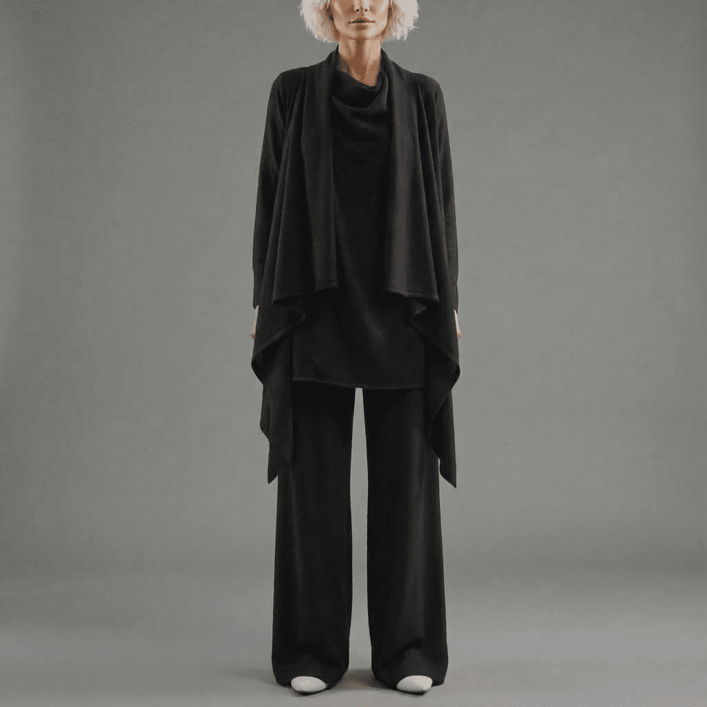 Delly Cardigan, Knit Top & Pants Set