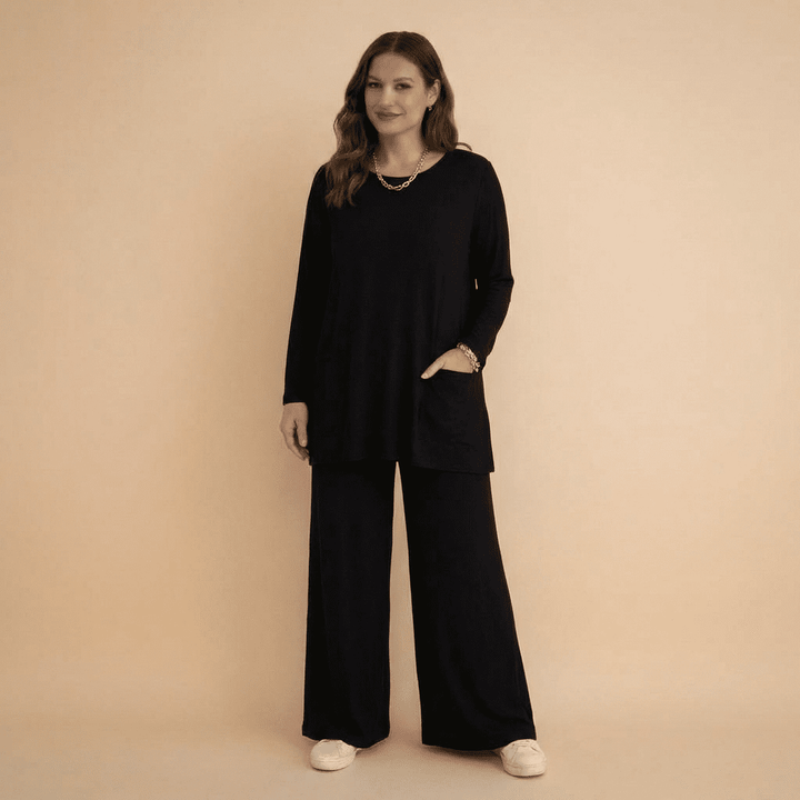 Elva Knit Top & Pants Set
