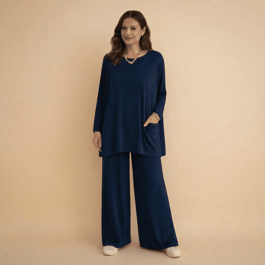 Elva Knit Top & Pants Set