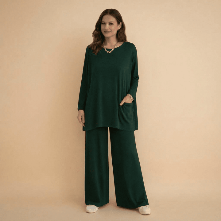 Elva Knit Top & Pants Set