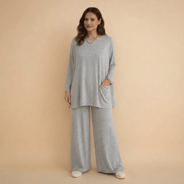 Elva Knit Top & Pants Set