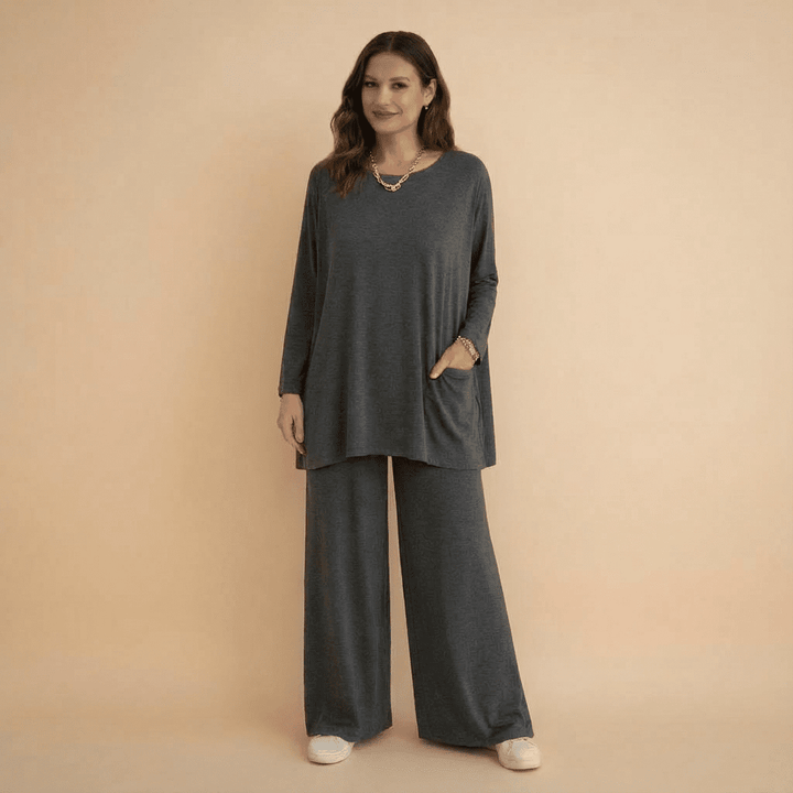 Elva Knit Top & Pants Set