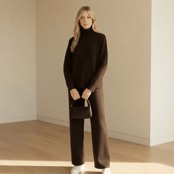 Endy Soft Knit Top & Pants Set