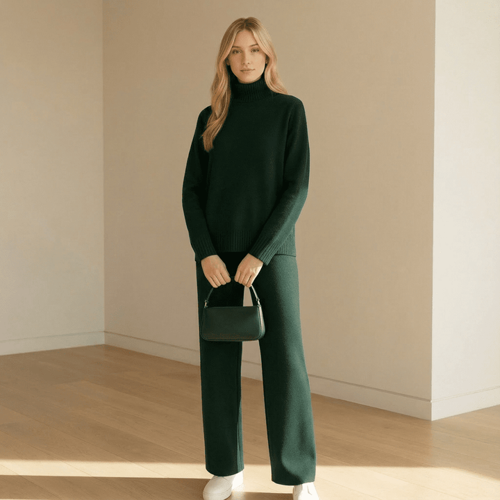 Endy Soft Knit Top & Pants Set