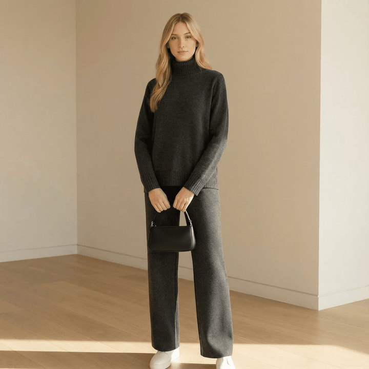 Endy Soft Knit Top & Pants Set