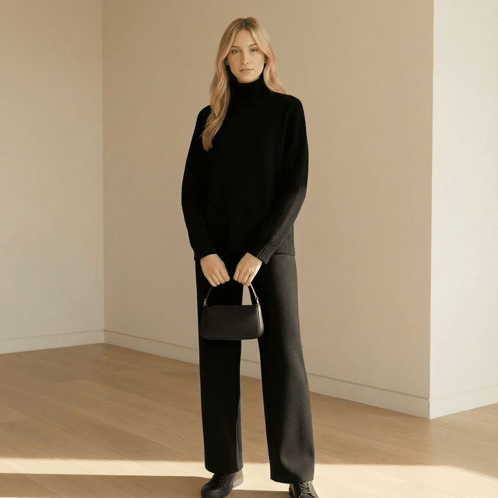 Endy Soft Knit Top & Pants Set