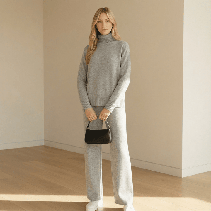 Endy Soft Knit Top & Pants Set