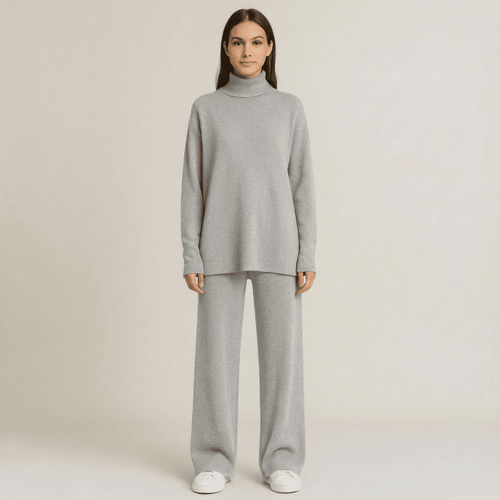 Lov Knit Turtleneck Top & Pants Set