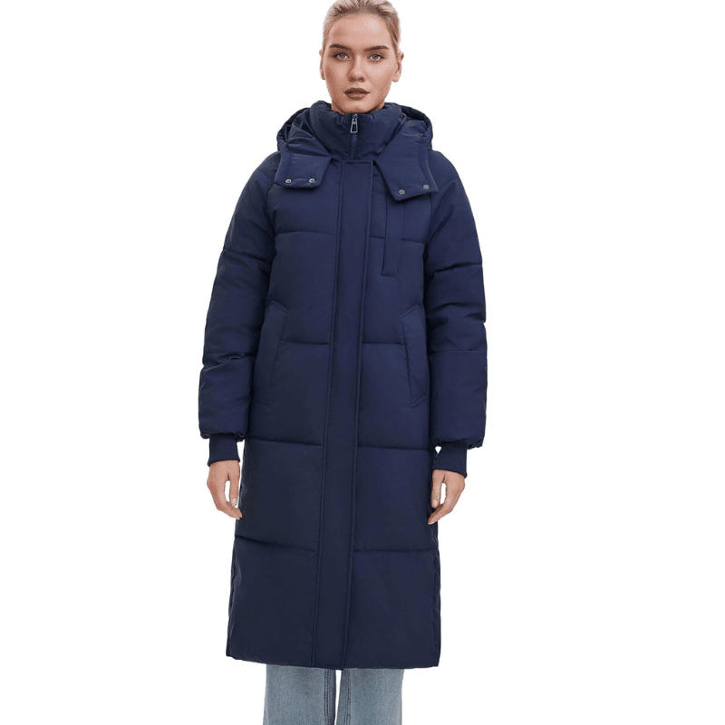 Maribel | Warm Hooded Long Coat