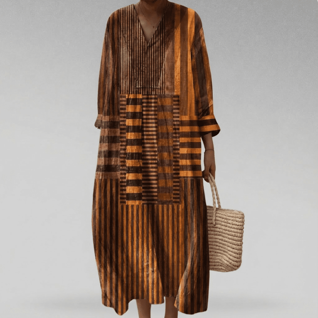 Naomi | Colorblock Breeze Maxi Dress