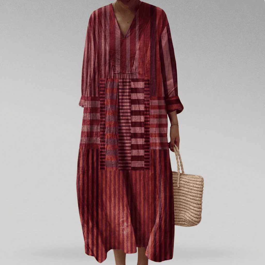 Naomi | Colorblock Breeze Maxi Dress