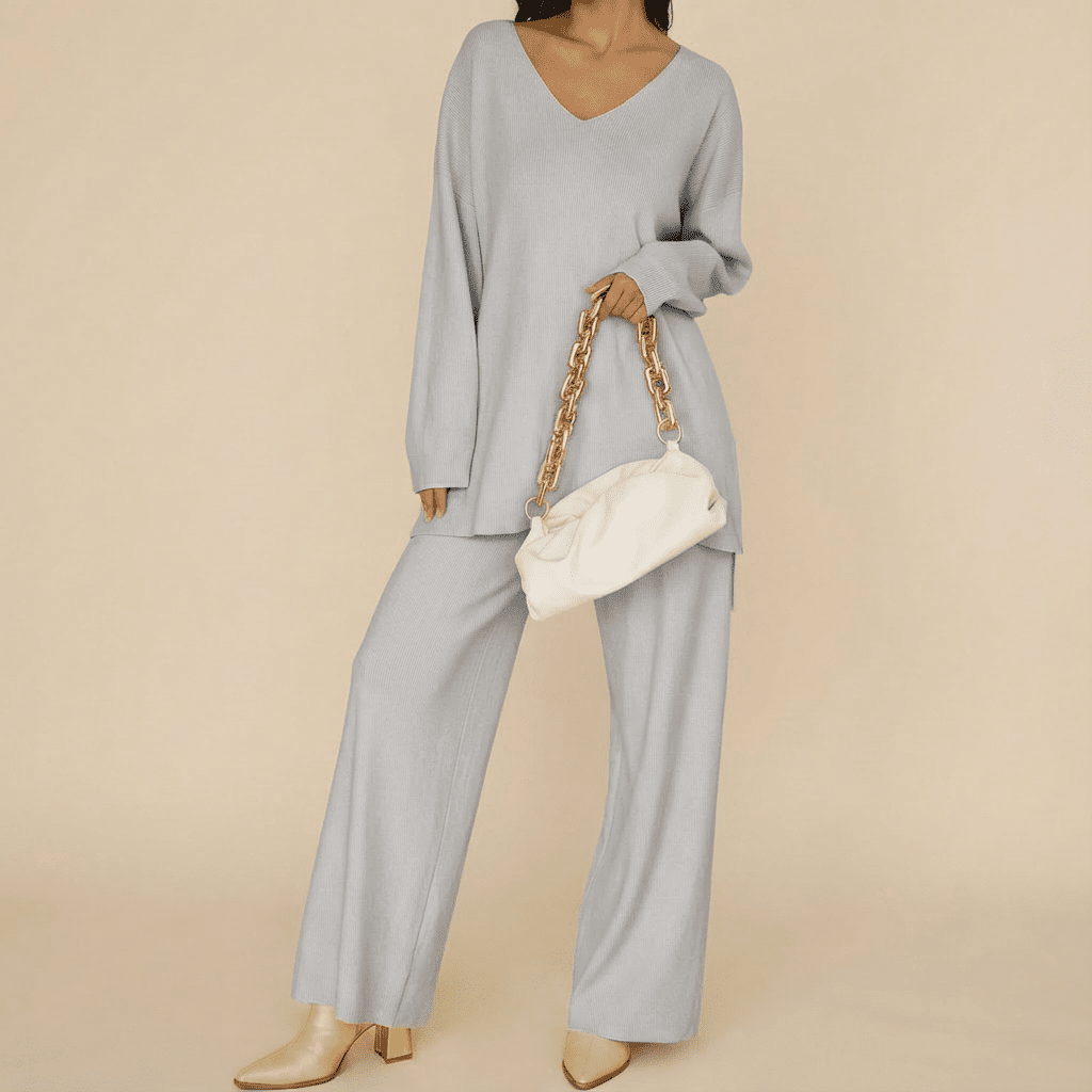 Olly Knit Top & Pants Set