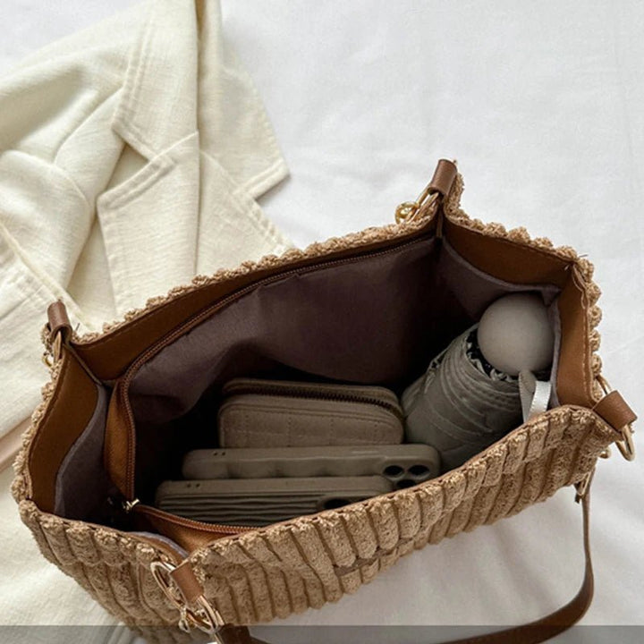 Onyx - Large Capacity Corduroy Tote Bag