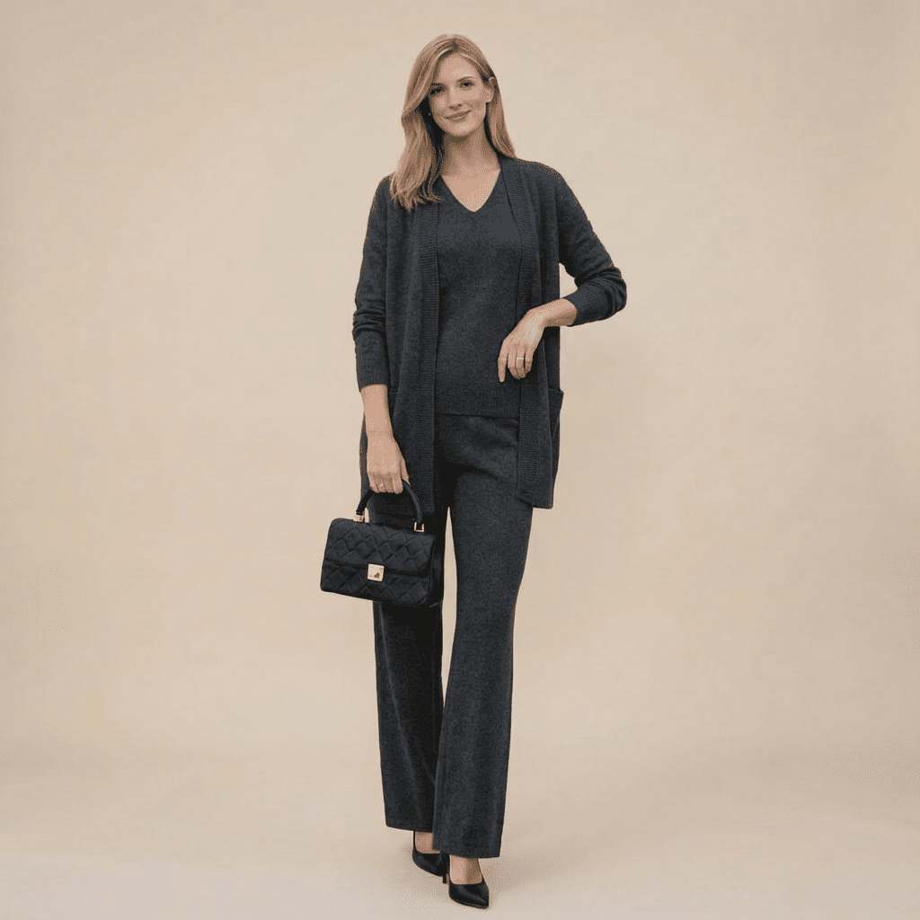 Palawan Three-Piece Knit Set