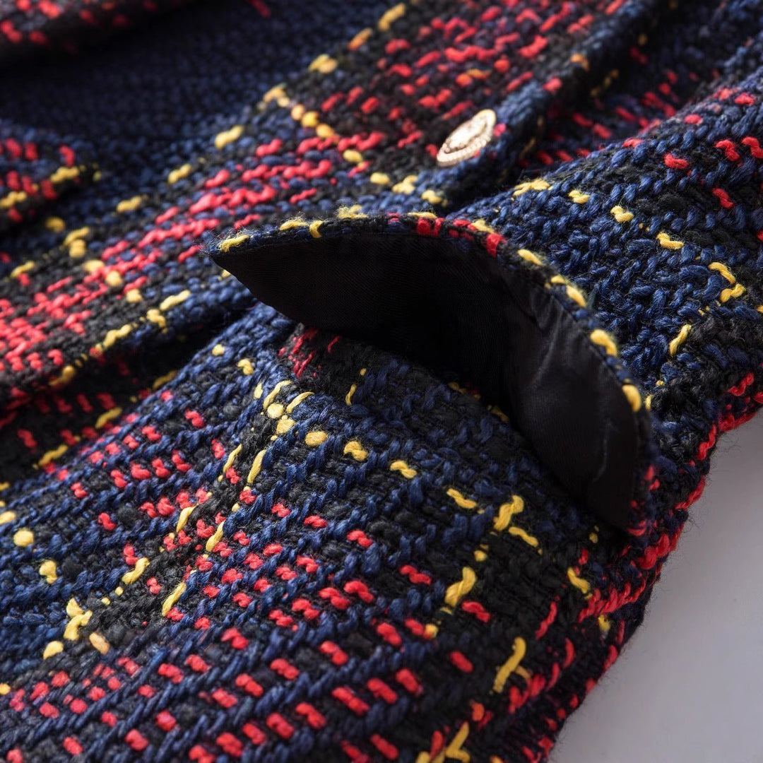 Retro Chic Tweed Blazer | Timeless Elegance with Modern Confidence