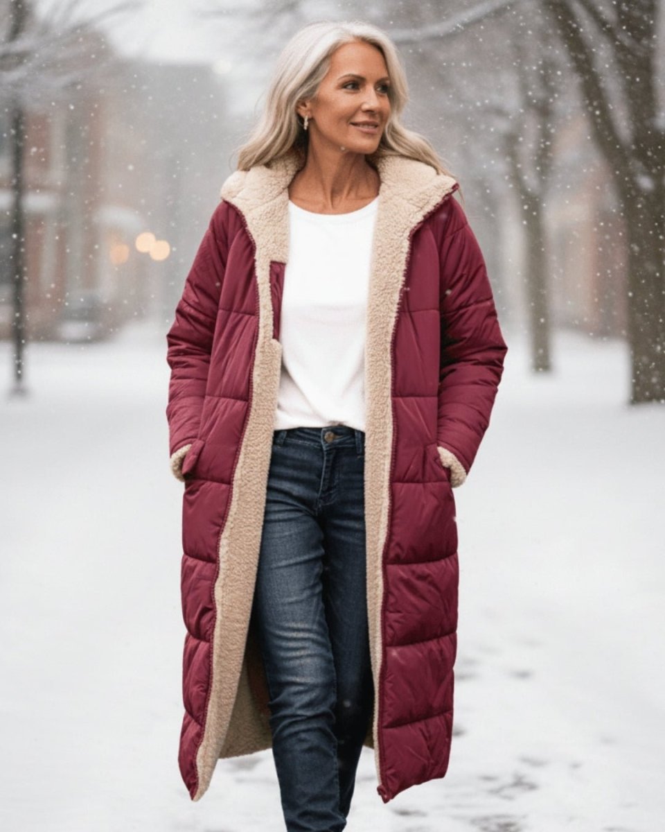 Reversible Winter Coat | Two Beautiful Looks in One Timeless Design