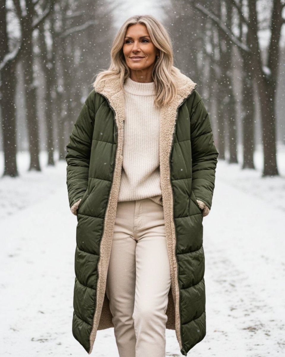 Reversible Winter Coat | Two Beautiful Looks in One Timeless Design