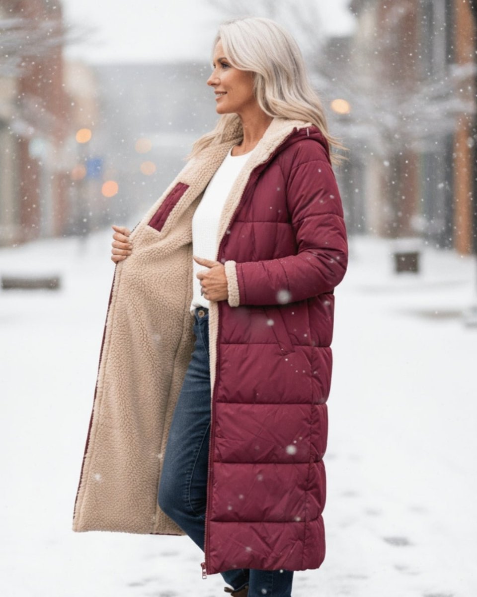 Reversible Winter Coat | Two Beautiful Looks in One Timeless Design