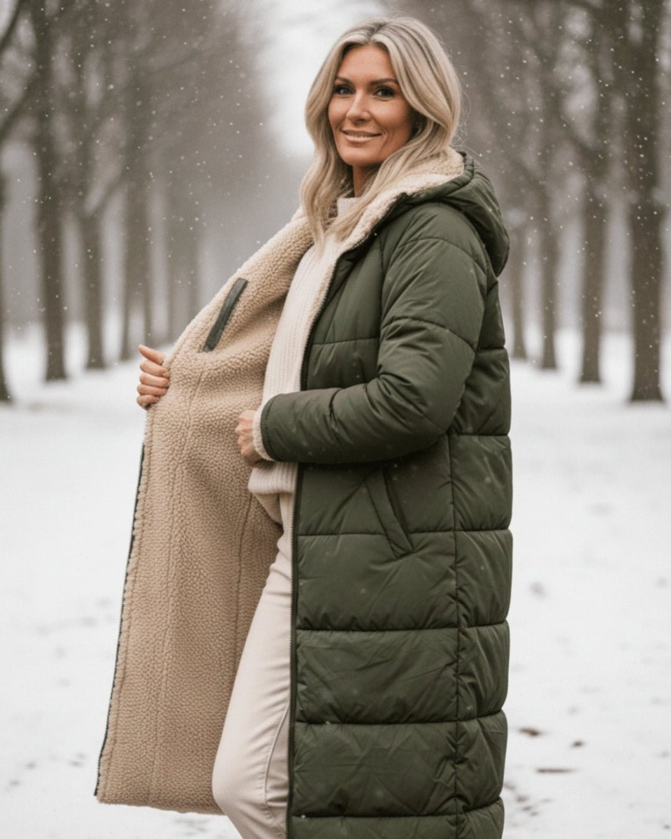 Reversible Winter Coat | Two Beautiful Looks in One Timeless Design
