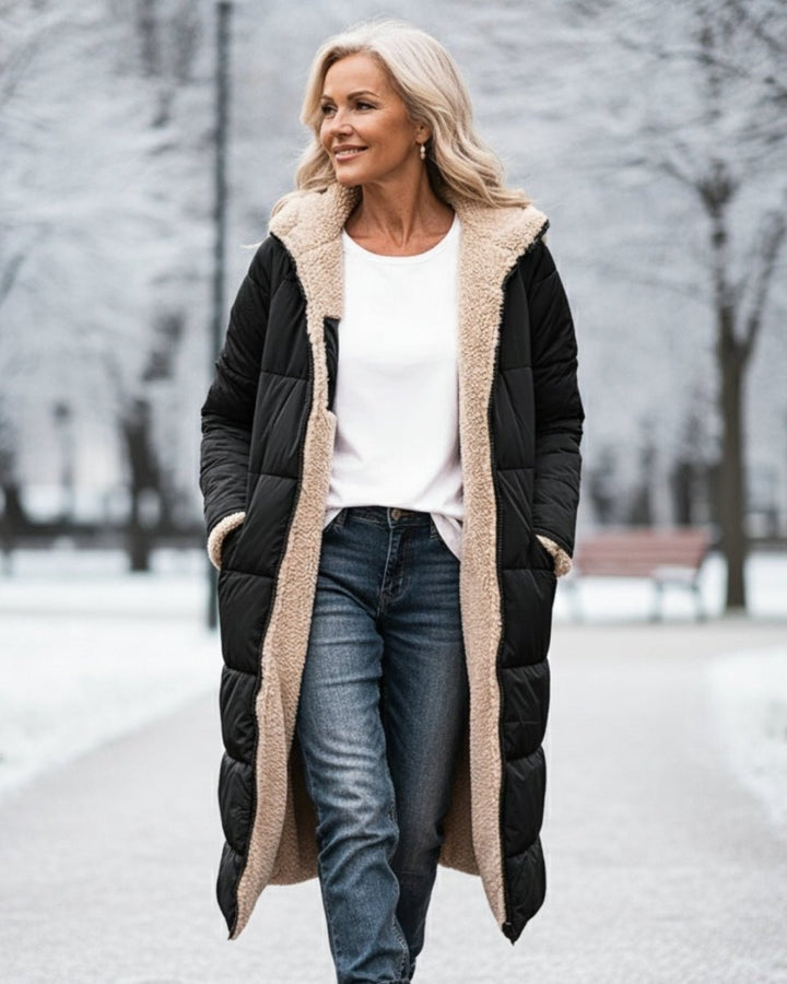 Reversible Winter Coat | Two Beautiful Looks in One Timeless Design