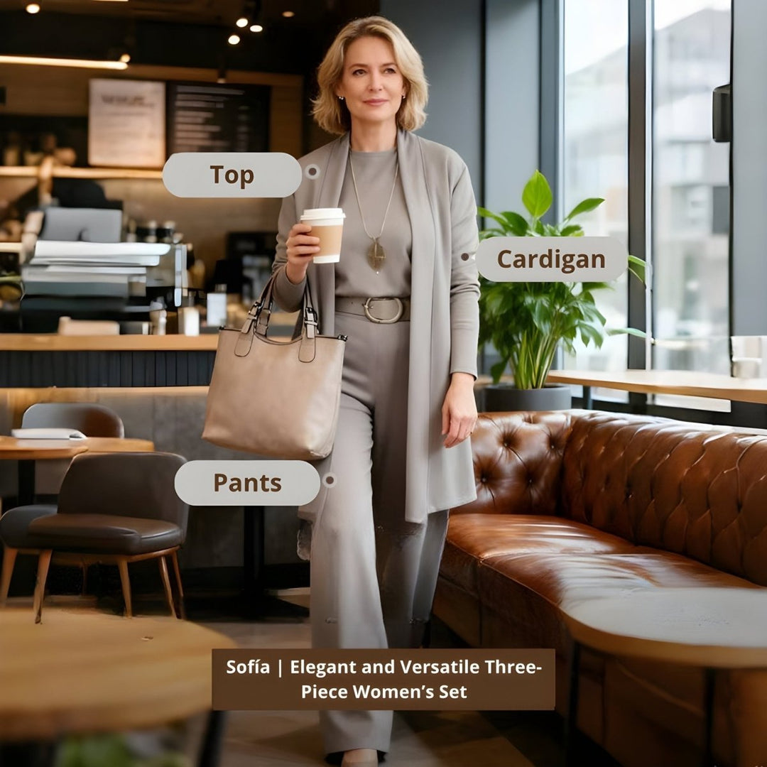 Sofía | Elegant and Versatile Three-Piece Women’s Set