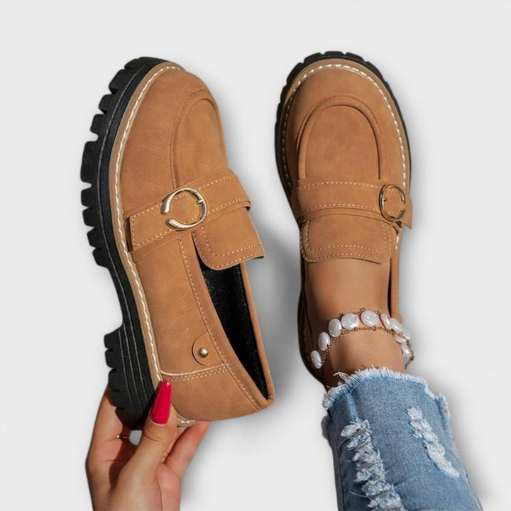 Sophia | Rounded Toe Casual Loafers