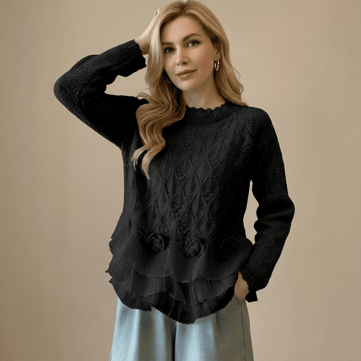 Taylor Ruffle Cardigan