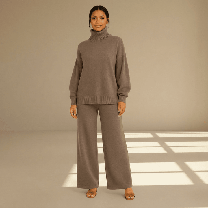 Tenerif Knit Top & Pants Set