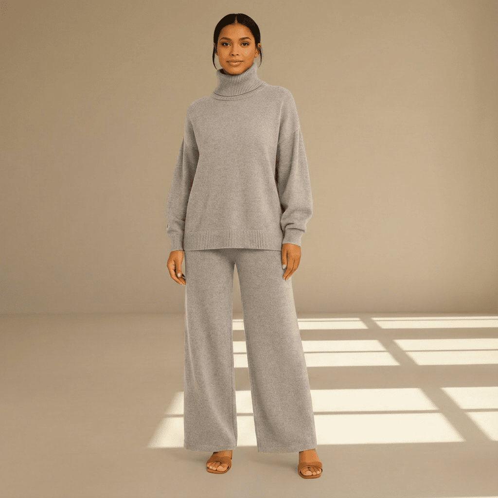 Tenerif Knit Top & Pants Set