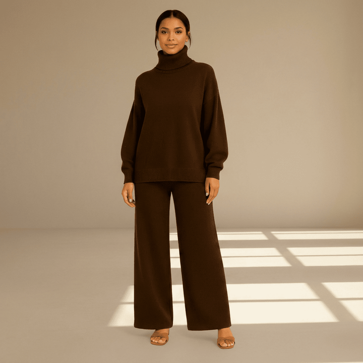 Tenerif Knit Top & Pants Set