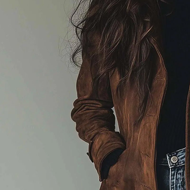 Valerie | Vintage Elegance Long Coat