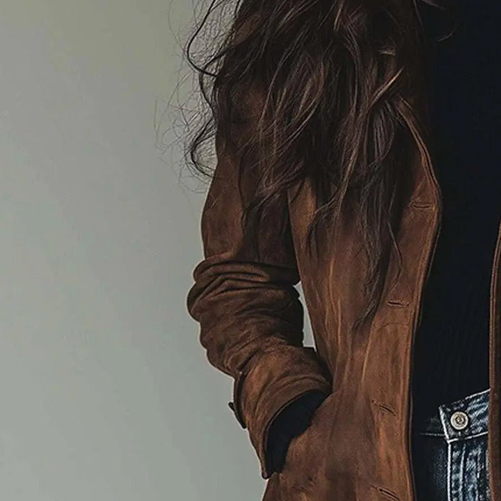 Valerie | Vintage Elegance Long Coat