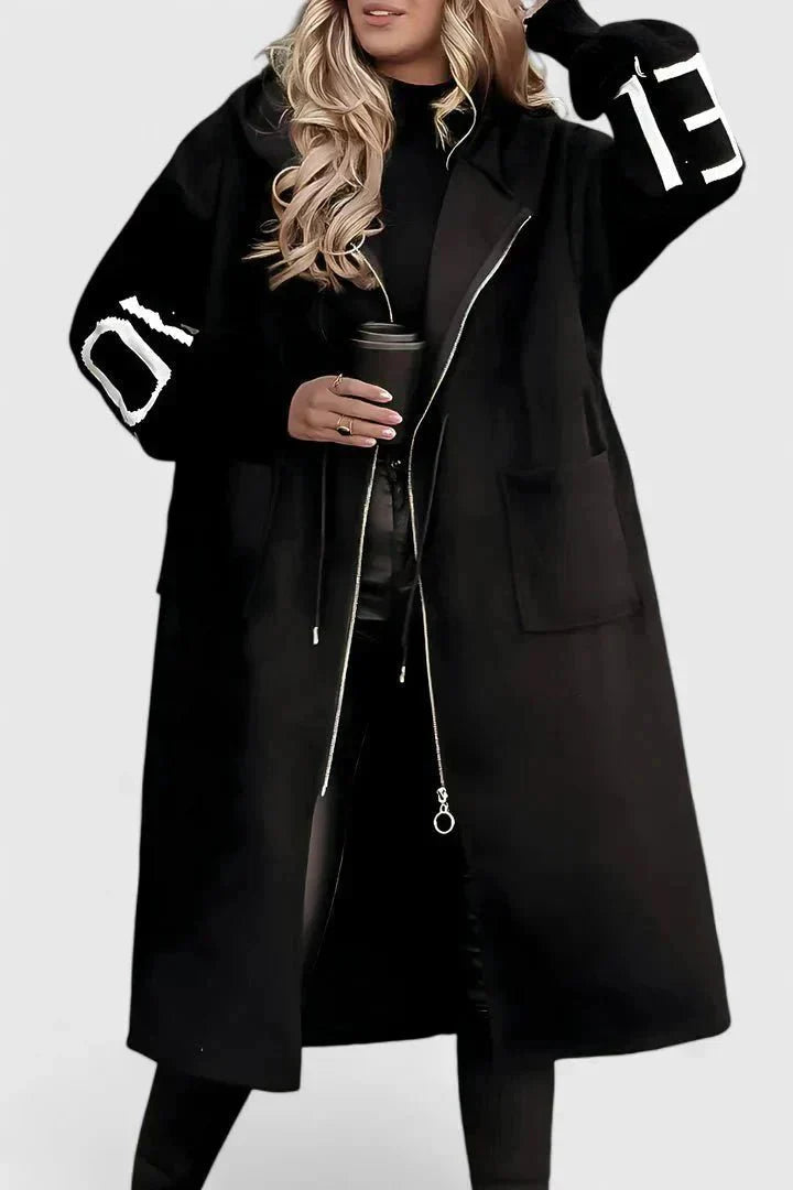 Vaye™ | Elegant Hooded Coat