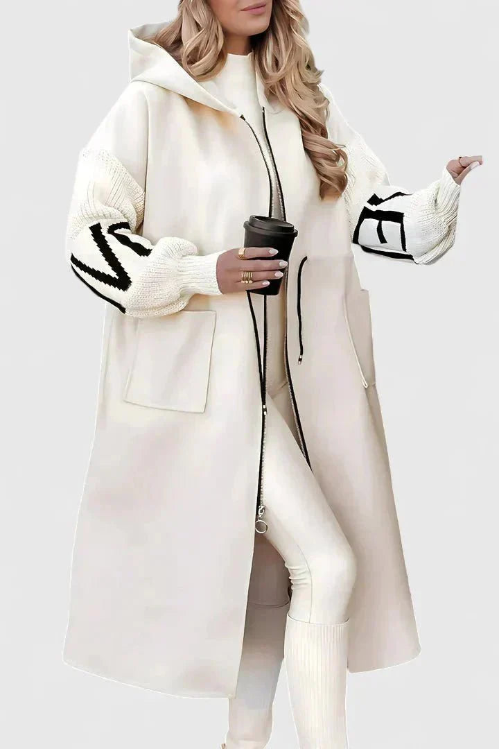 Vaye™ | Elegant Hooded Coat